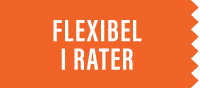 Flexibel i rater.