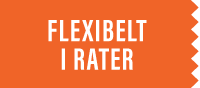 Flexibelt i rater.