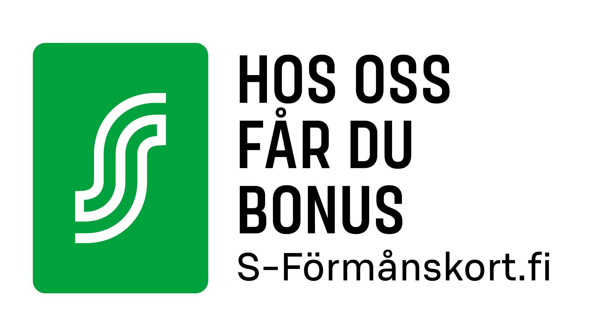 P&aring; Silm&auml;asema f&aring;r du Bonus med S-F&ouml;rm&aring;nskortet