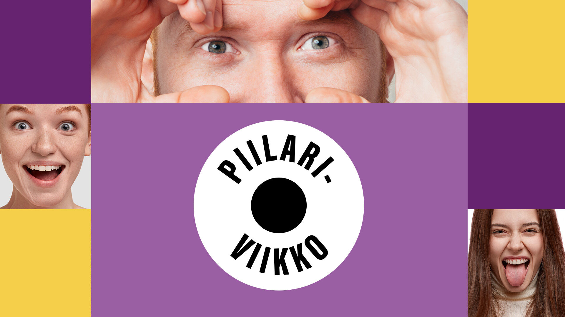 Piilariviikko -ikoni ja ihmisten kasvoja