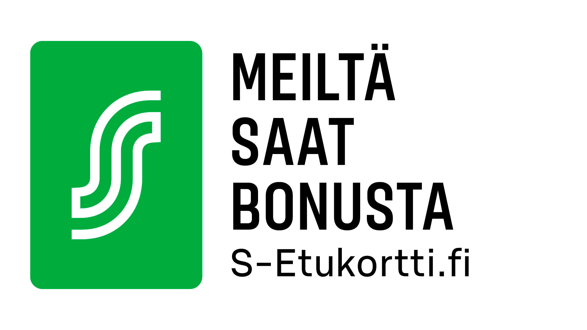 Meilt&auml; saat s-bonusta