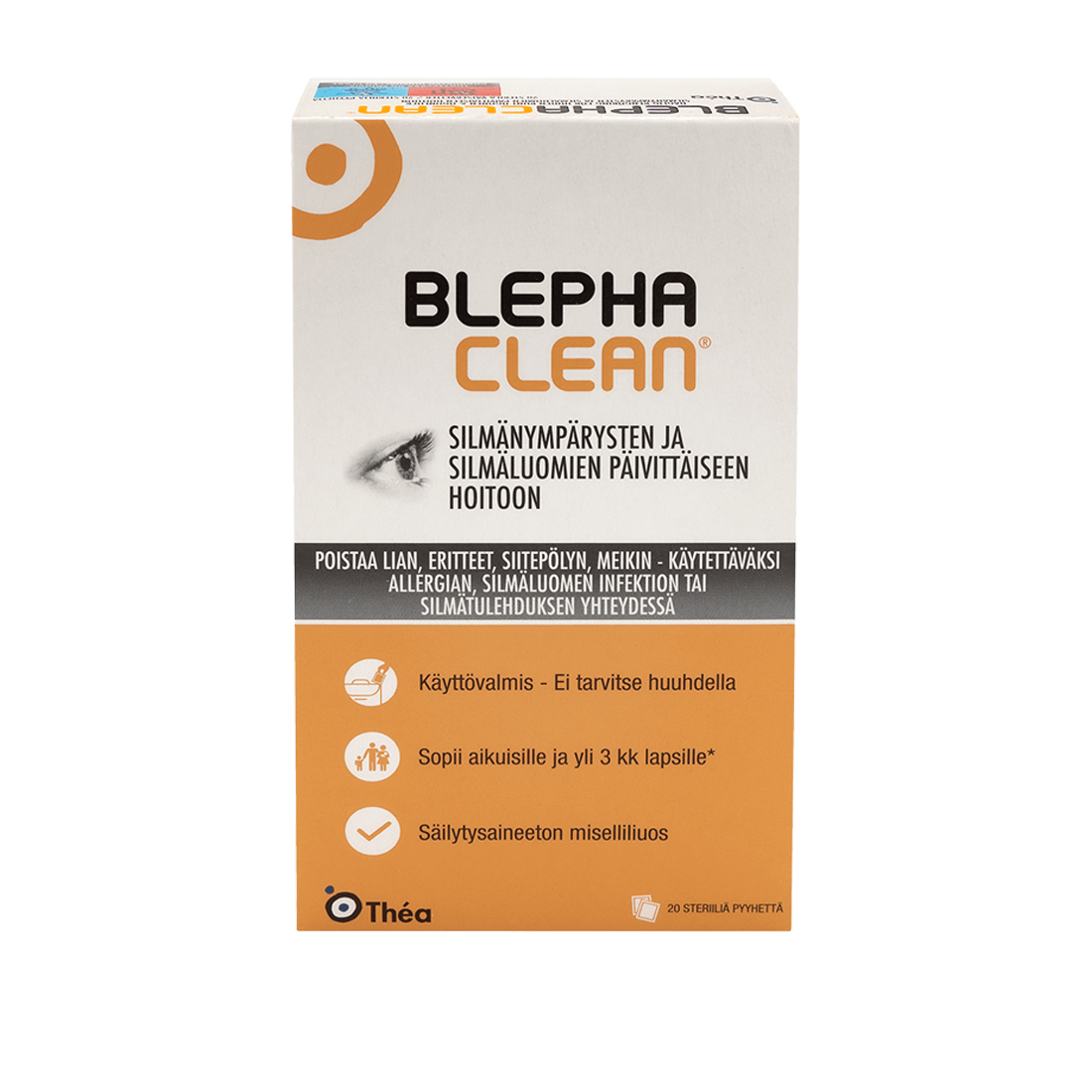 Blephaclean luomipyyhkeet 20 kpl