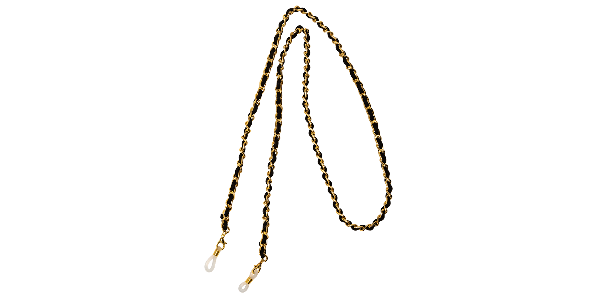 Silm&auml;lasiketju kulta-musta image number null
