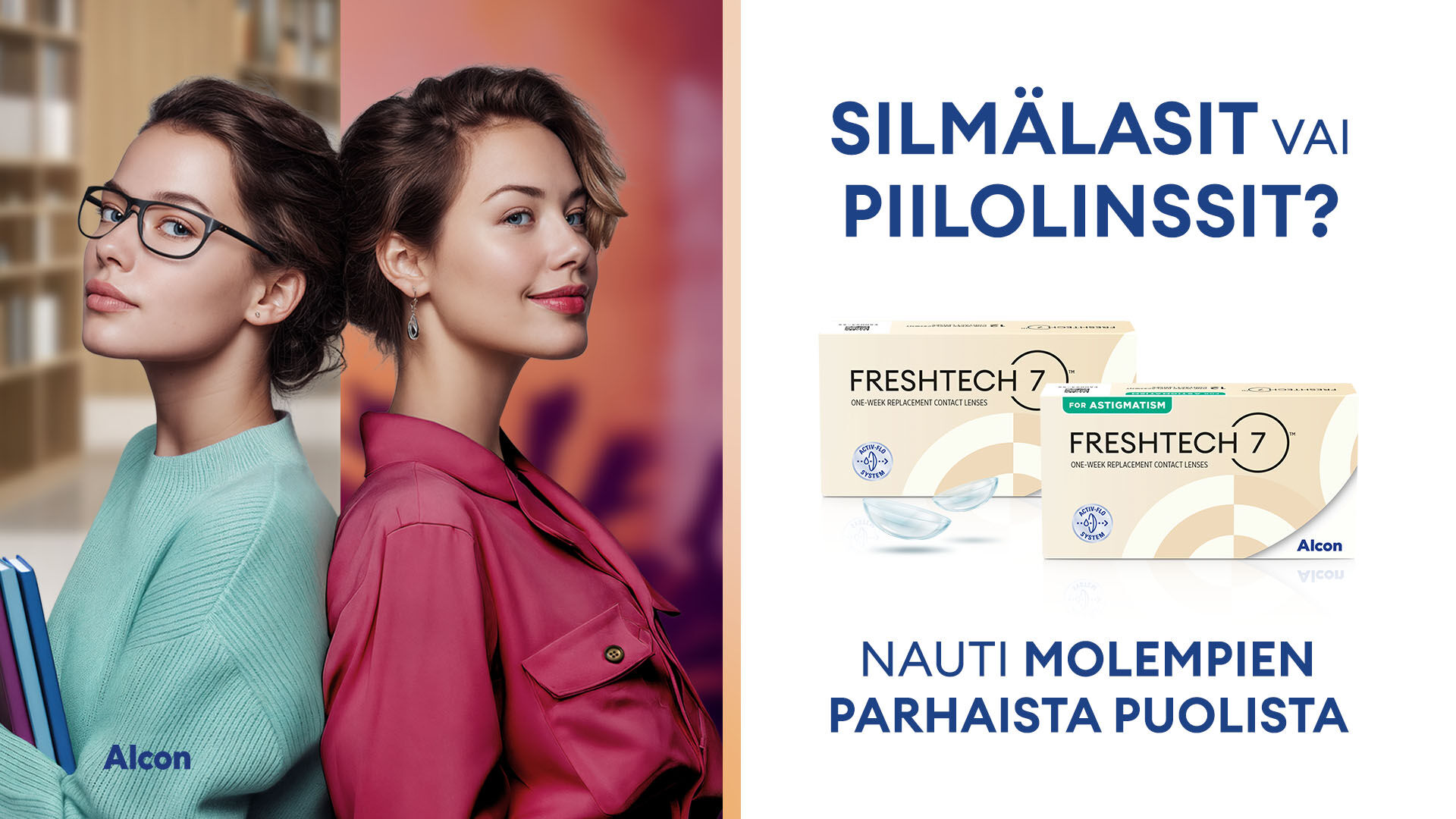 Piilolinssien sovitustarjous.