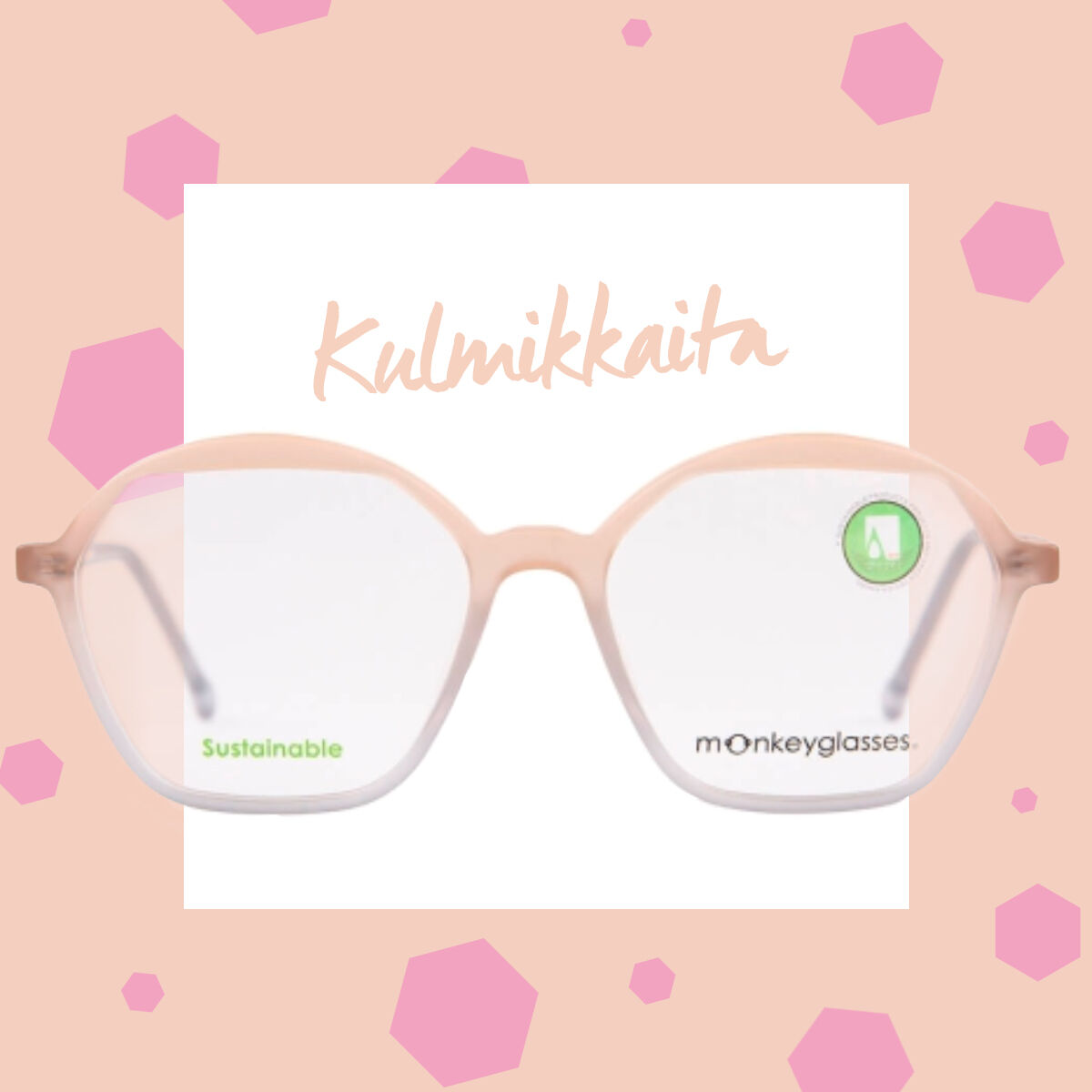 Monkeyglasses kulmikkaat silm&auml;lasit
