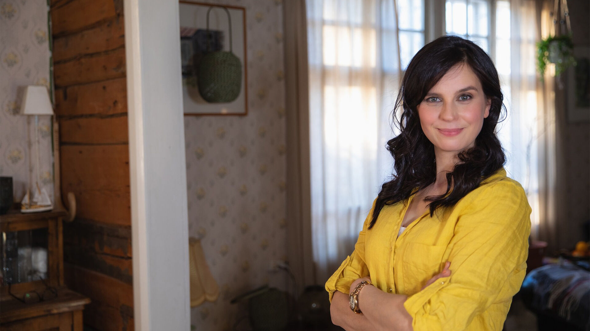 Olga Temonen nauttii el&auml;m&auml;st&auml; ilman silm&auml;laseja