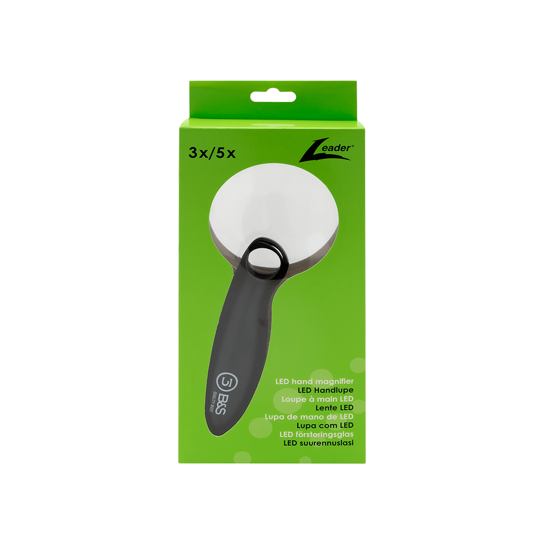 Suurennuslasi LED-valolla 3x / 5x