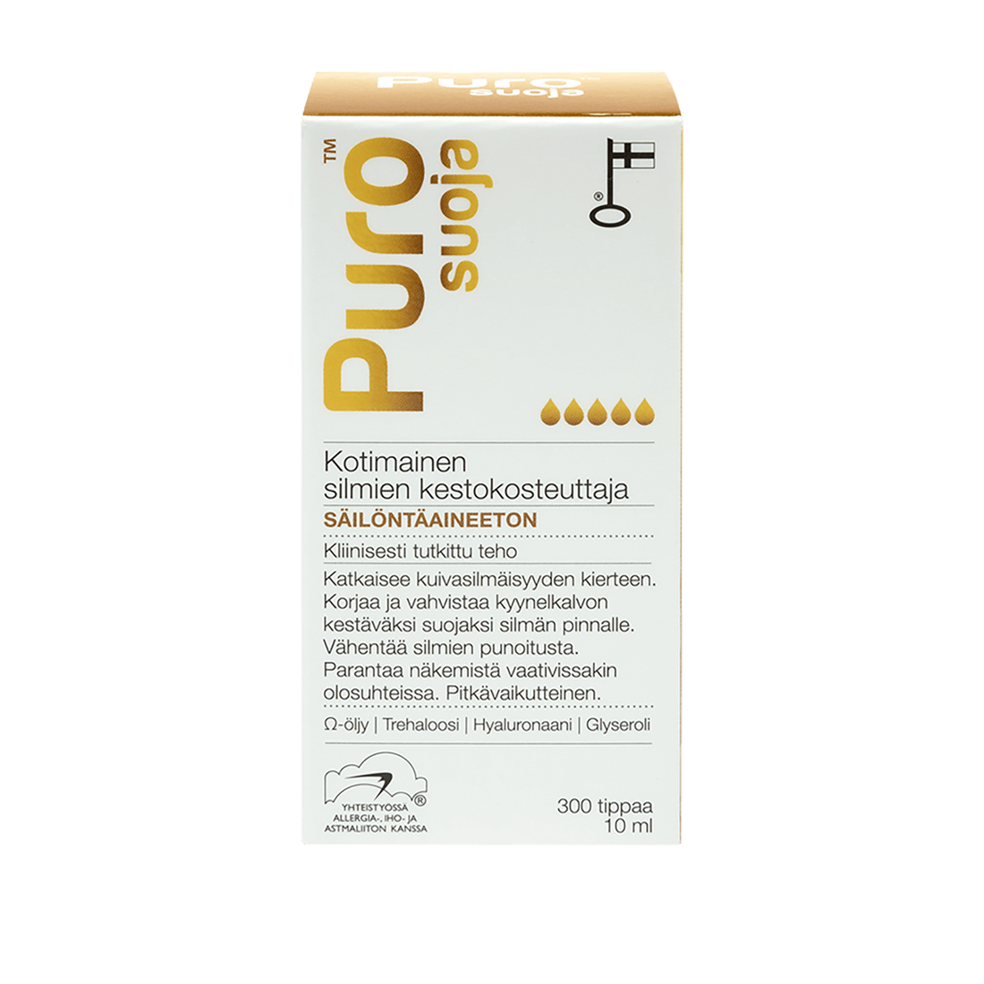Puro Suoja kotimainen silmien kestokosteuttaja 10 ml