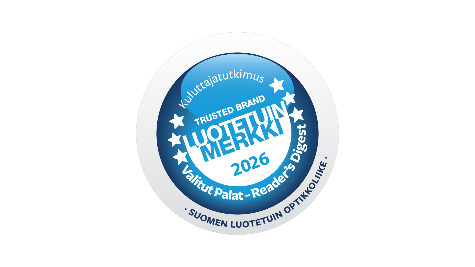 Suomen luotetuin 2026 -merkki