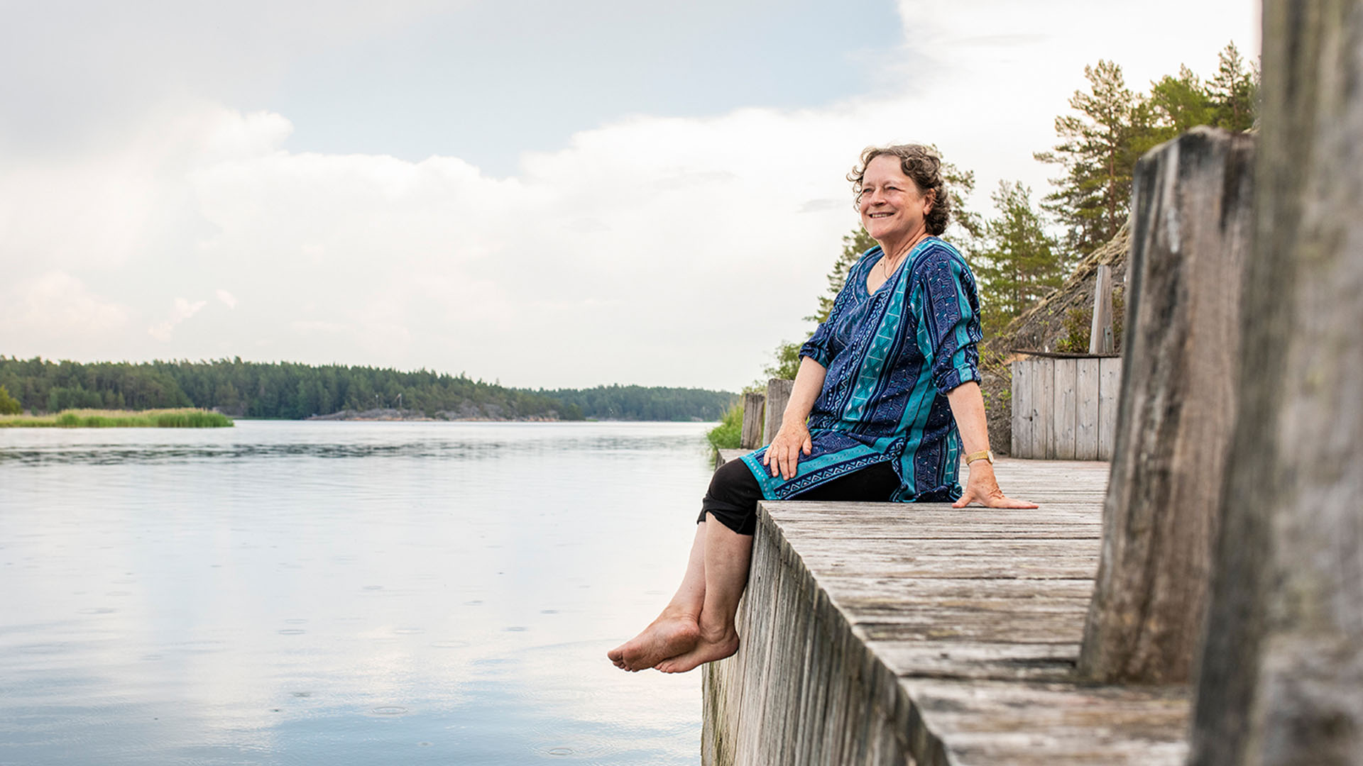 Lisbet Sumelius efter grasstarropertaion