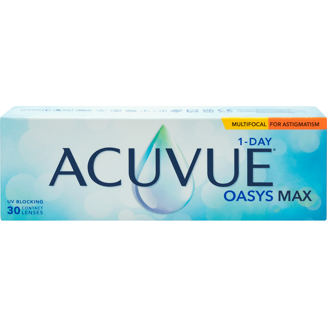 Acuvue&nbsp;Oasys MAX 1 Day Multifocal for Astigmatism image number null