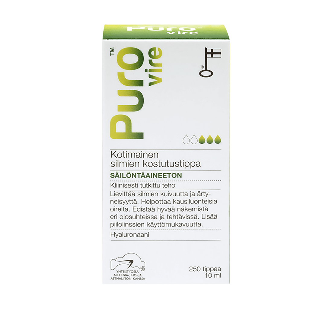 Puro Vire kotimainen silmien kostustippa 10 ml image number null
