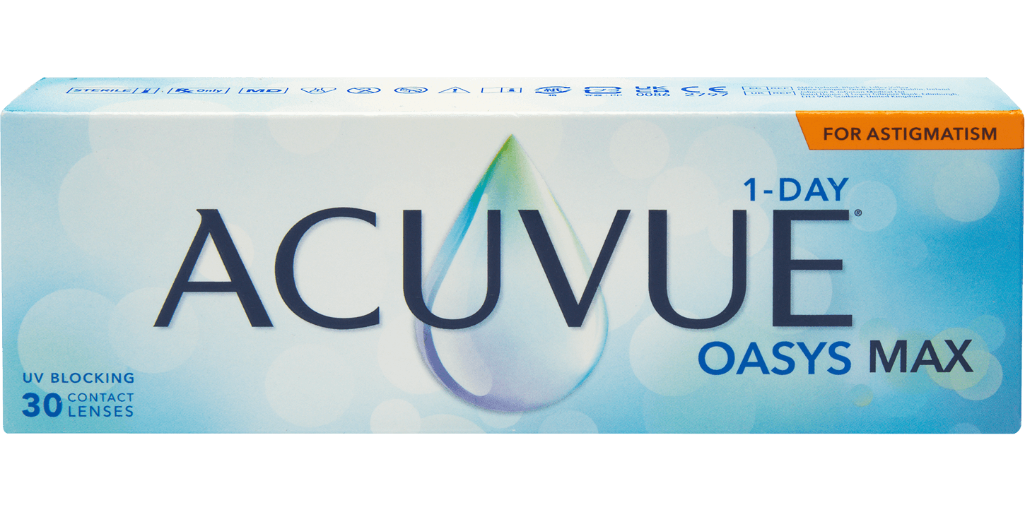Acuvue&nbsp;Oasys MAX 1 Day for Astigmatism image number null