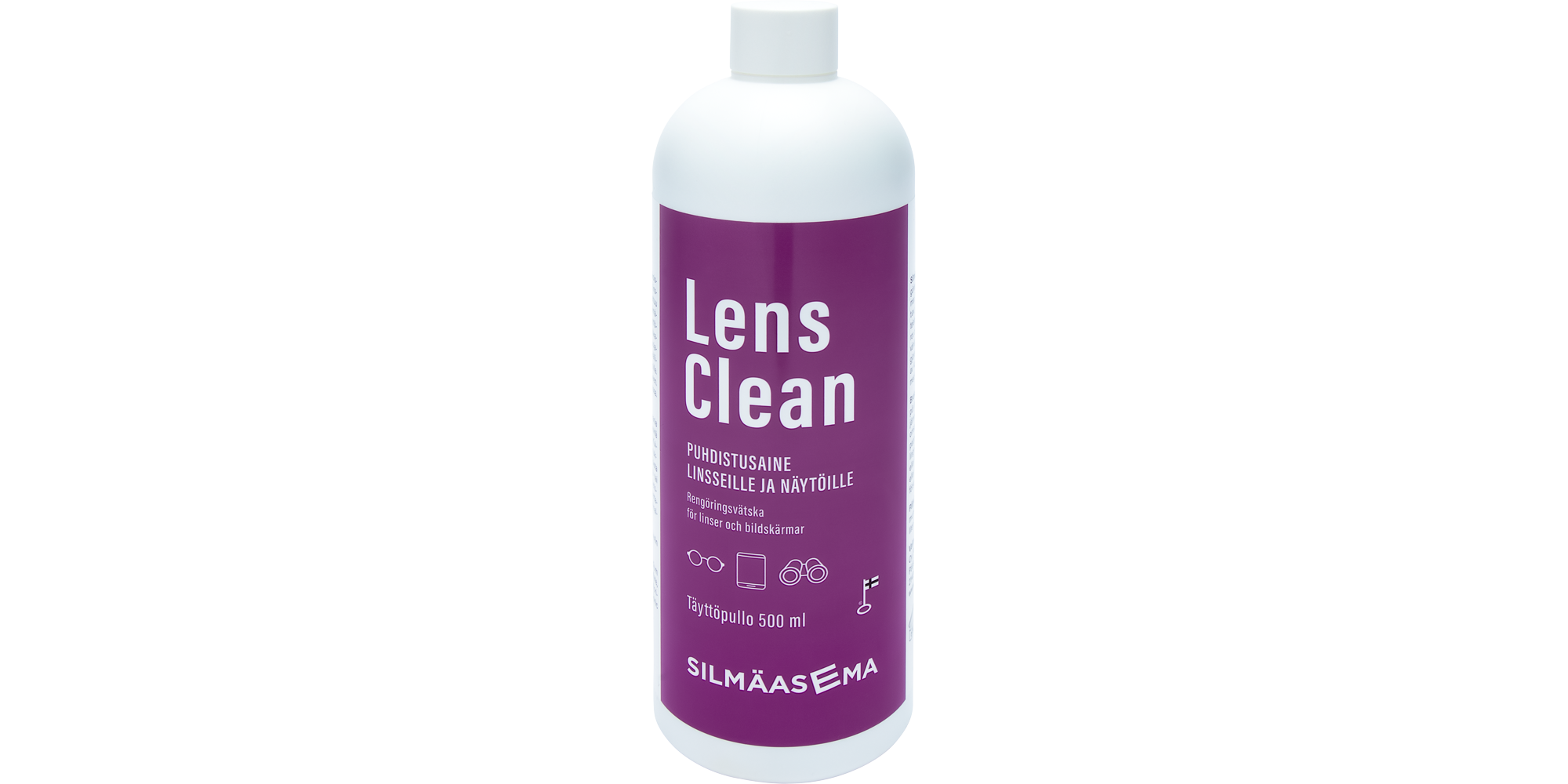 Silmäasema LensClean 500 ml täyttöpullo image number null